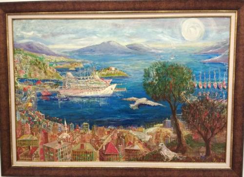 Kusadasi-2, Mix technique On masonit, 75x55cm, 2010