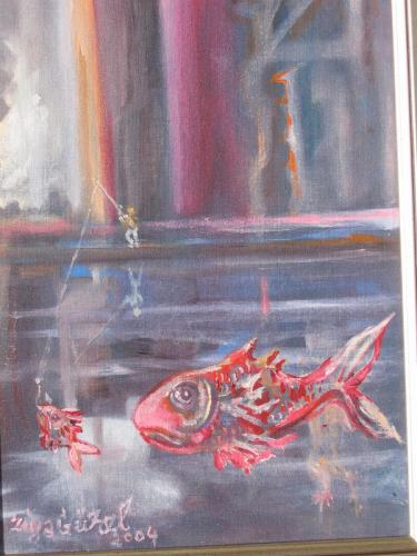107-Oil-on-cart.detail-19x45cm.-2004