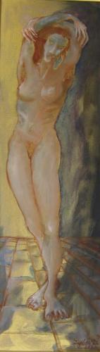 110-Nu-Oil-0n-cart.612x195cm.-2000