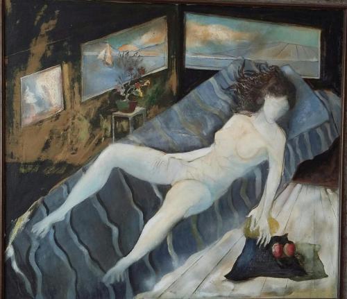 Nu-Oil-on-can.-80x80cm.-1990