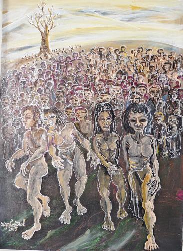 SIGINMACILAR-50x70cm.-tuv.ust .karisik-tech.-Acryfuzentoz-pastel-2015